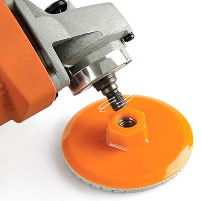 Stone Polishing Disc For Integrated Stone Trimming And Polishing