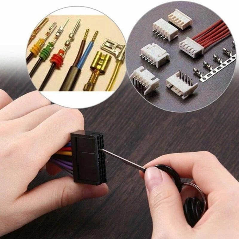 Terminal Removal Tool Kit For Easy Connector Terminal Extraction