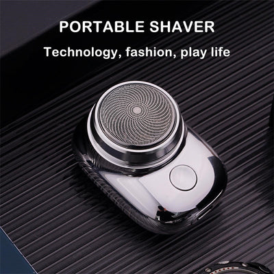 Mini USB Rechargeable Shaver Portable Electric Grooming Tool For Men