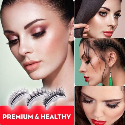Reusable Self-Adhesive Eyelashes Long Lasting Natural Look