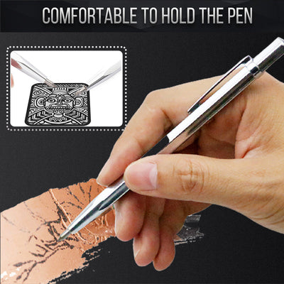 Glass Marker Pen For Metal Plate Lettering And Drawing