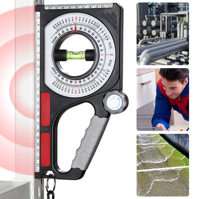 Portable Mechanical Inclinometer Precision Angle Measurement Tool