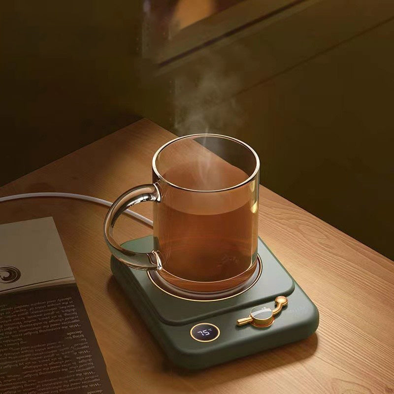 Milk Heating Warming Coaster With Digital Display Desktop Pad