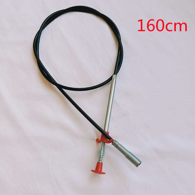 60CM Sewer Dredger Spring Pipe Drain Hair Clog Remover Tool