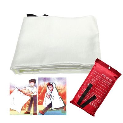 Emergency Fire Blanket 2M X 2M Large Sealed Safety Blanket