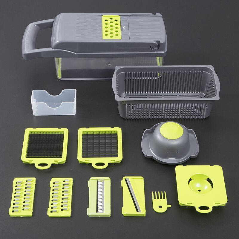Multifunctional Vegetable Cutter For Kitchen Slicing And Dicing Fruits