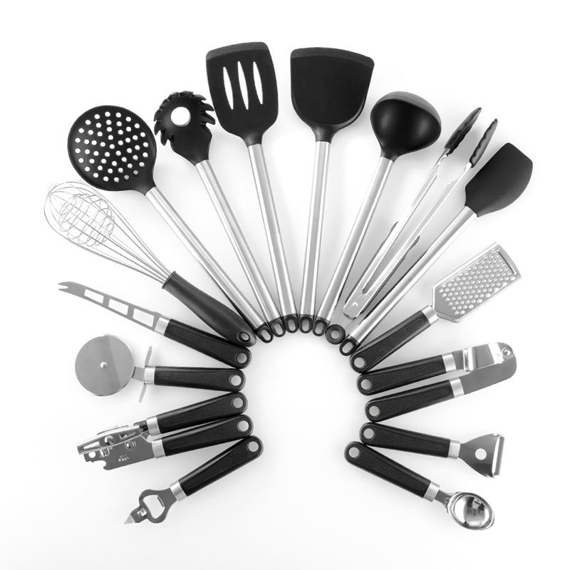 Silicone Cooking Spatula Set Flexible Heat Resistant Kitchen Tools