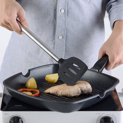 Silicone Cooking Spatula Set Flexible Heat Resistant Kitchen Tools