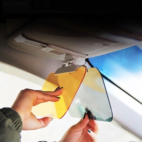 Anti-Glare Car Visor Extender For Day And Night Driving Safety