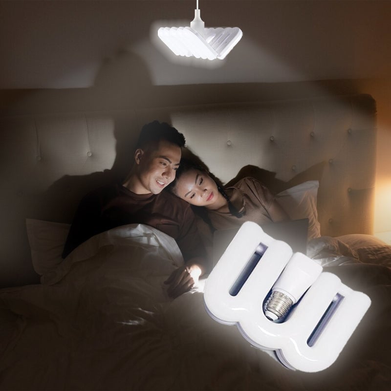 Foldable LED Garage Light Bright Adjustable Workshop Lamp
