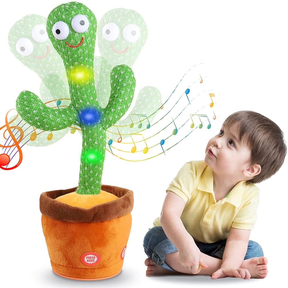 Dancing And Talking Cactus Toy Interactive Musical Fun Gift