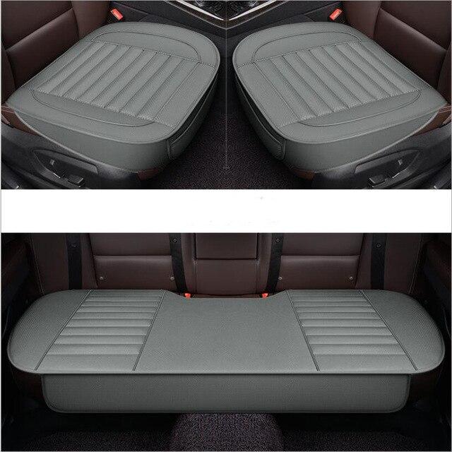 Dani Leather Car Seat Cushion Charcoal Odor Absorbing Comfort