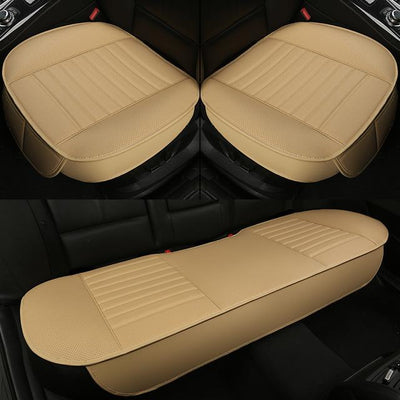Dani Leather Car Seat Cushion Charcoal Odor Absorbing Comfort