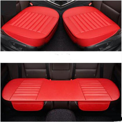 Dani Leather Car Seat Cushion Charcoal Odor Absorbing Comfort