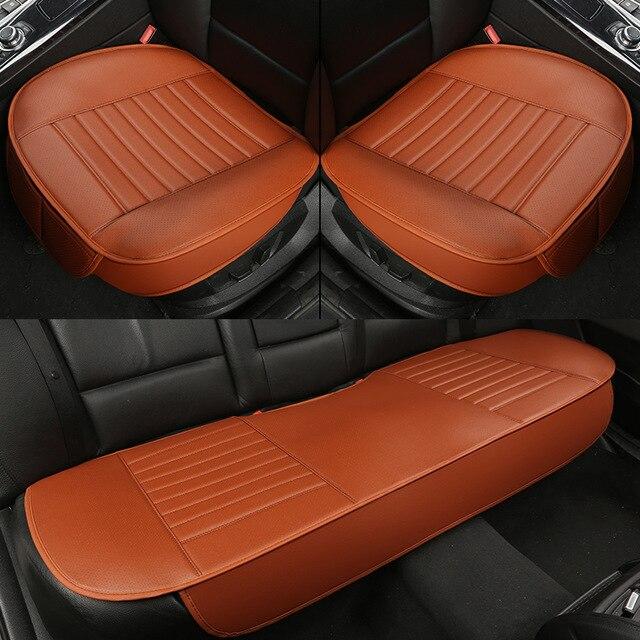 Dani Leather Car Seat Cushion Charcoal Odor Absorbing Comfort