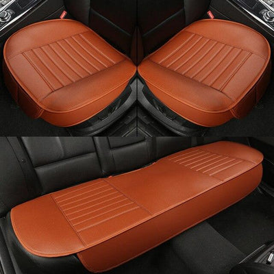Dani Leather Car Seat Cushion Charcoal Odor Absorbing Comfort