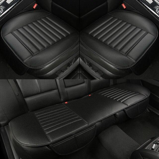 Dani Leather Car Seat Cushion Charcoal Odor Absorbing Comfort