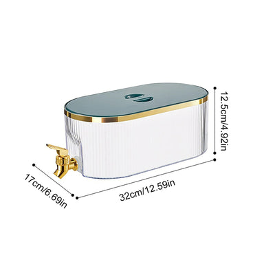 Cold Beverage Dispenser Jug Large Refrigerator Kettle With Faucet