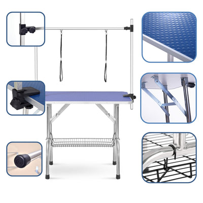ProPaws 36 Inch Foldable Grooming Table For Pets