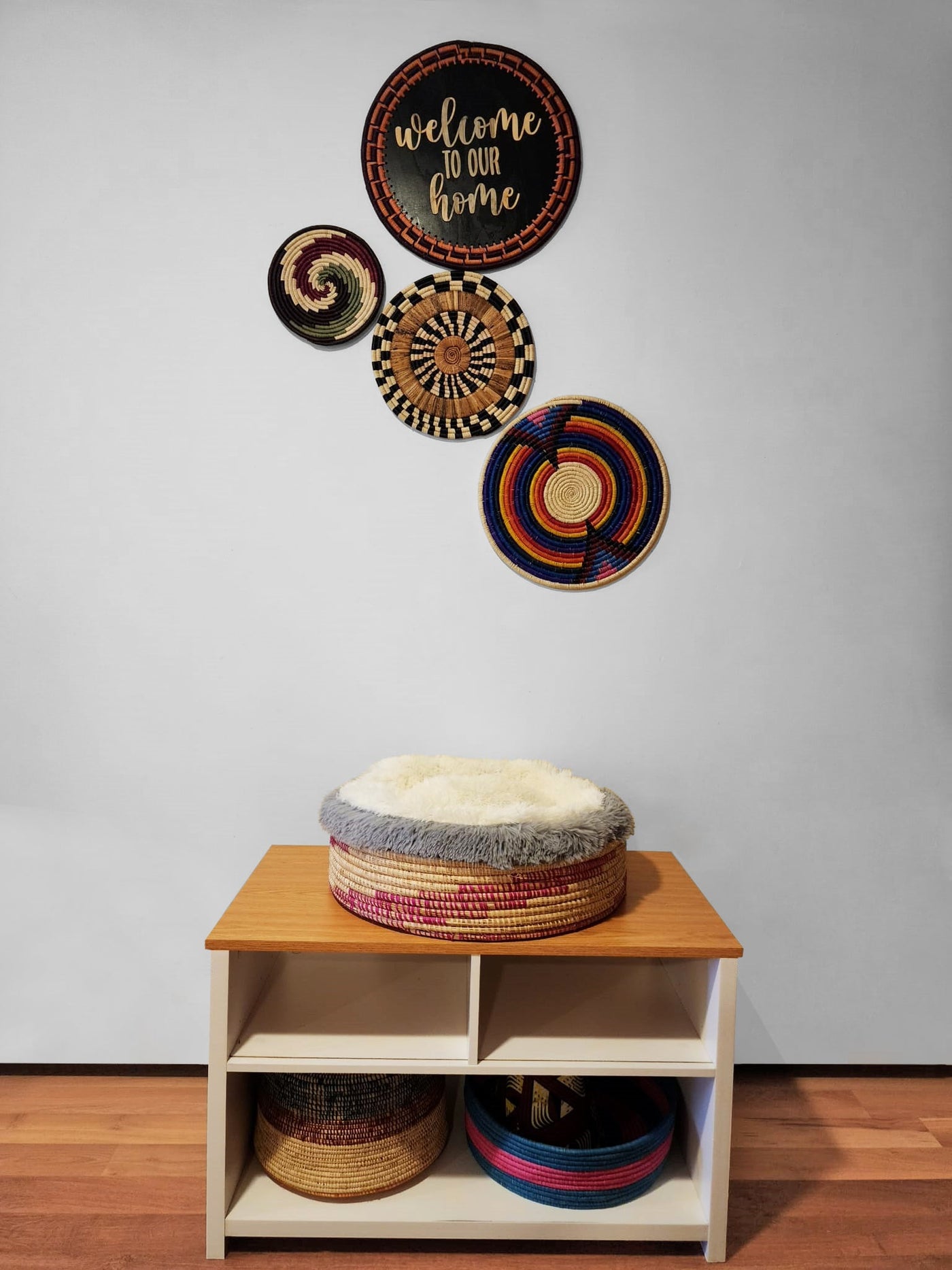 Kampala Handwoven Pet Bed Cozy Dog And Cat Basket