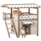 Feral Cat House Outdoor Shelter Weatherproof Cozy Design