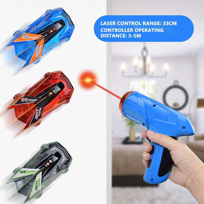 Wall Climbing Race Car With Infrared Induction Toy For Kids
