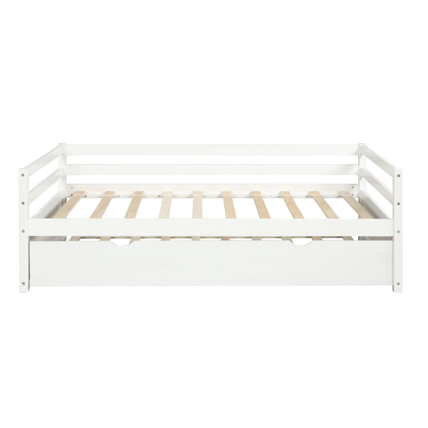 Daybed Trundle Set Twin Size Space Saving Furniture Solution