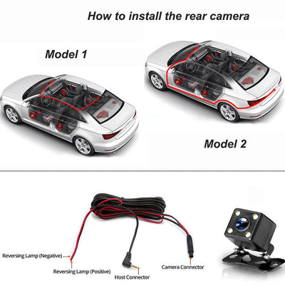 1080P Dash Camera For Cars With Night Vision And Loop Recording