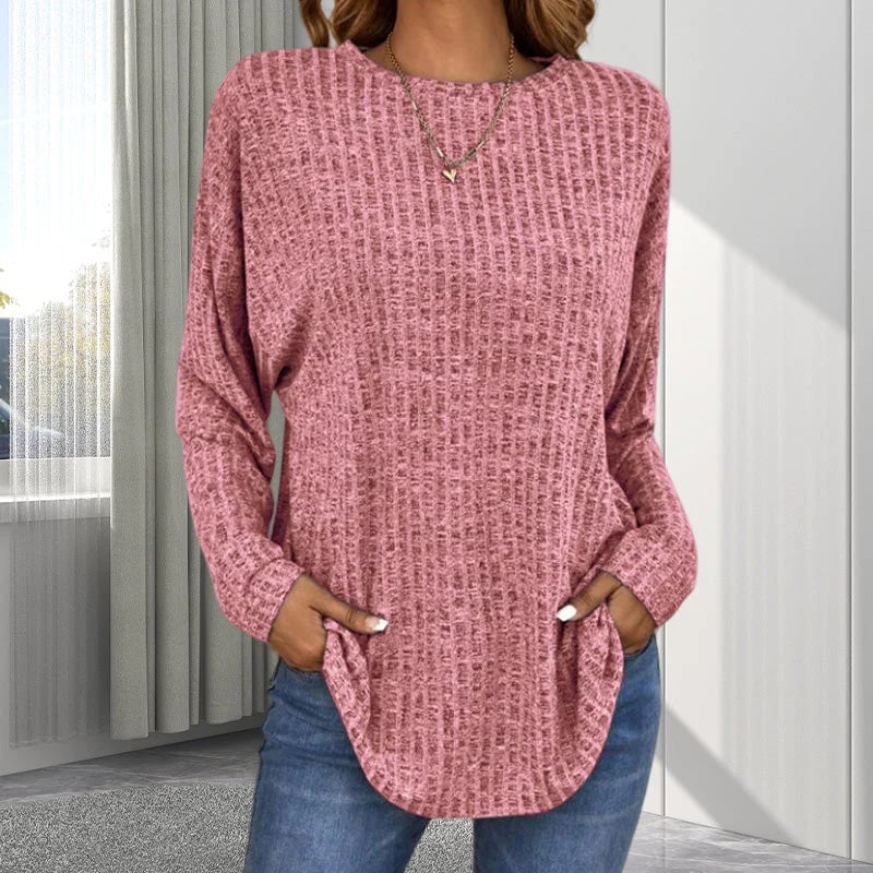 Casual Long Sleeved Top Stylish Comfortable Everyday Wear