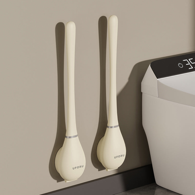 Modern Flexible Silicone Toilet Brush For Easy Cleaning