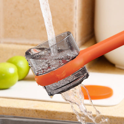 Multi Function Storage Peeler With Convenient Bucket Storage
