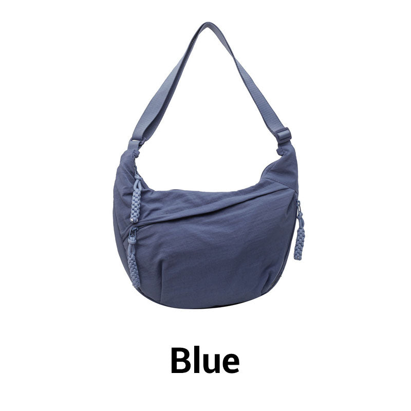 Unisex Large Capacity Crossbody Bag Spacious Durable Everyday Use