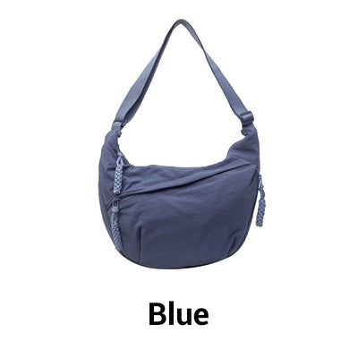 Unisex Large Capacity Crossbody Bag Spacious Durable Everyday Use