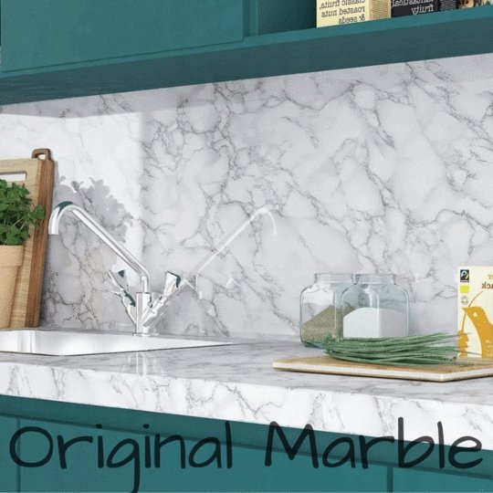 Marble Vinyl Sticker Decorative Wall Art For Home And Office