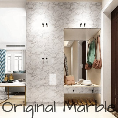 Marble Vinyl Sticker Decorative Wall Art For Home And Office