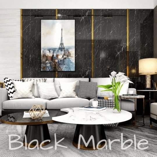 Marble Vinyl Sticker Decorative Wall Art For Home And Office