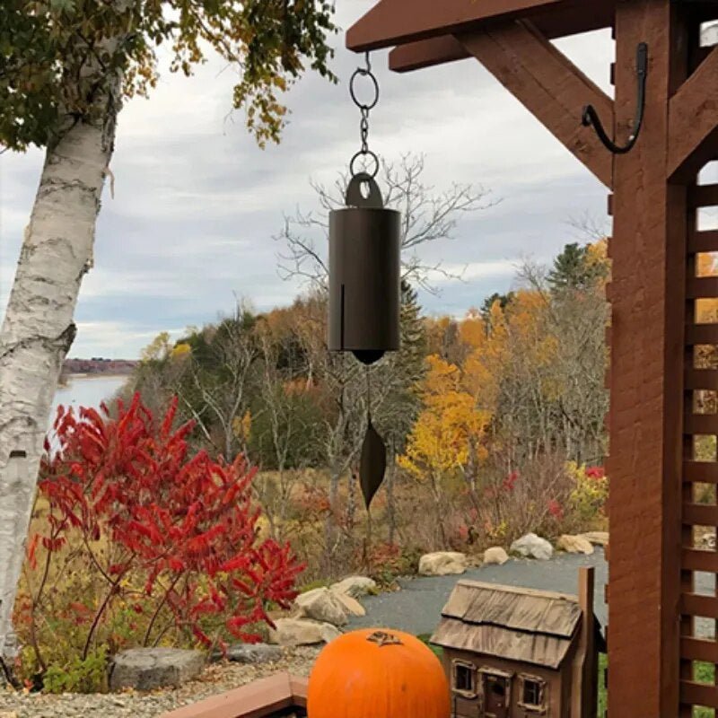 Deep Resonance Bell Outdoor Wind Chime For Home And Garden Decor