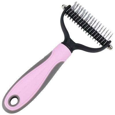 Dehairing Pet Brush Grooming Tool For Shedding Control And Fur Removal
