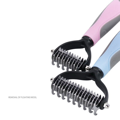 Dehairing Pet Brush Grooming Tool For Shedding Control And Fur Removal