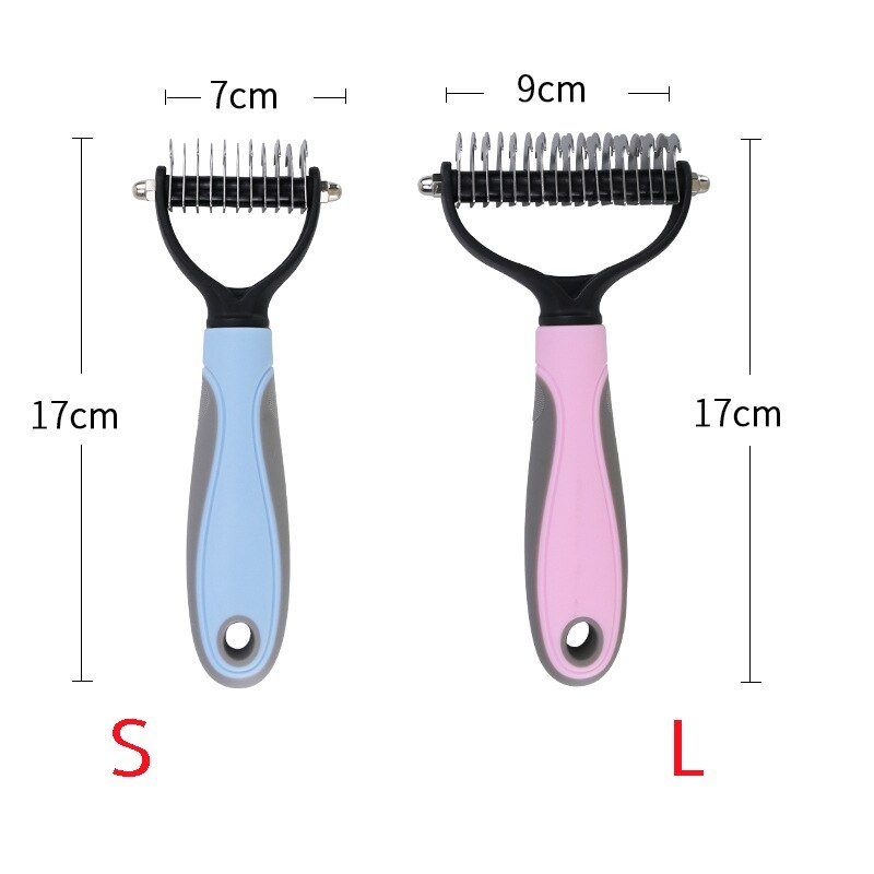 Dehairing Pet Brush Grooming Tool For Shedding Control And Fur Removal
