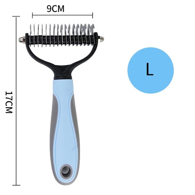 Dehairing Pet Brush Grooming Tool For Shedding Control And Fur Removal