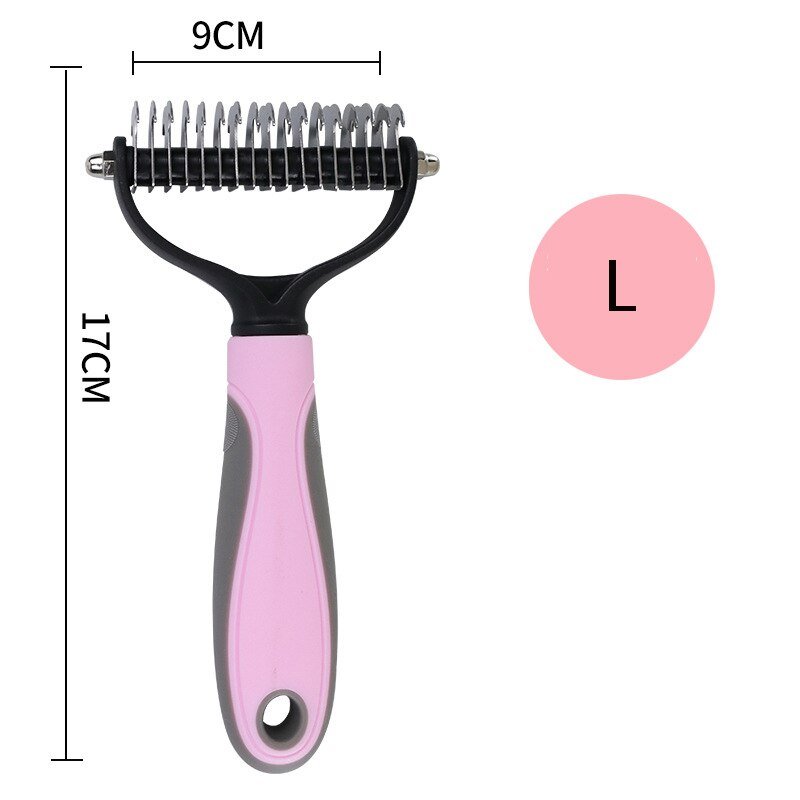 Dehairing Pet Brush Grooming Tool For Shedding Control And Fur Removal