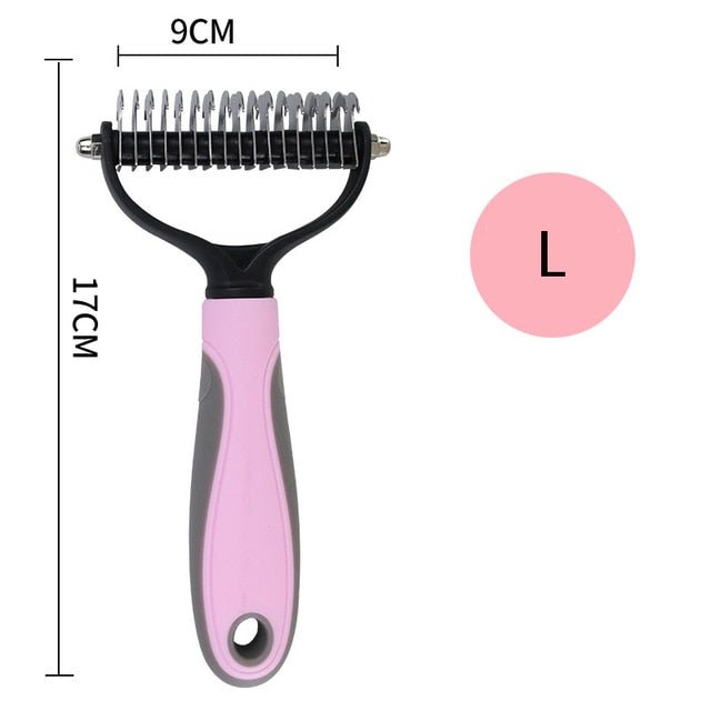 Dehairing Pet Brush Grooming Tool For Shedding Control And Fur Removal
