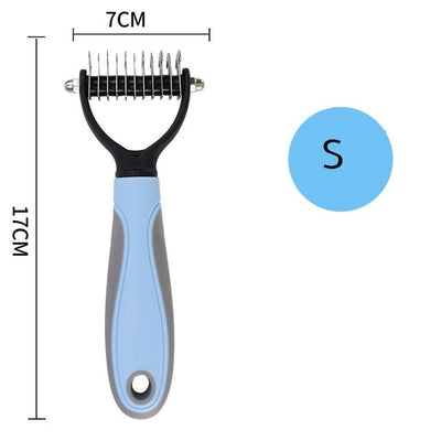 Dehairing Pet Brush Grooming Tool For Shedding Control And Fur Removal