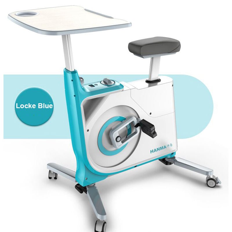 Desk Exercise Bike Compact Portable Fitness Pedal Exerciser For Home