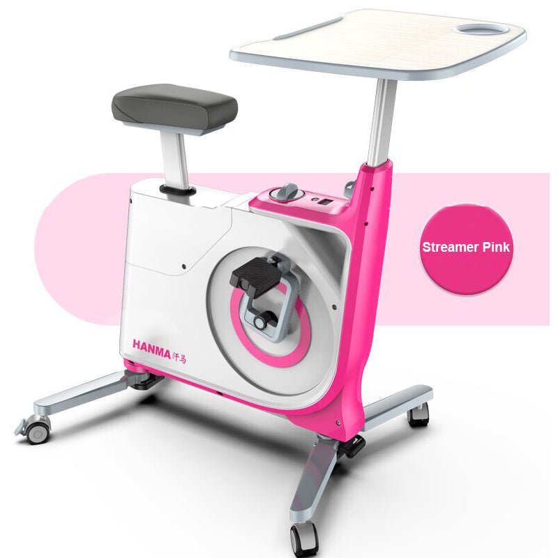 Desk Exercise Bike Compact Portable Fitness Pedal Exerciser For Home