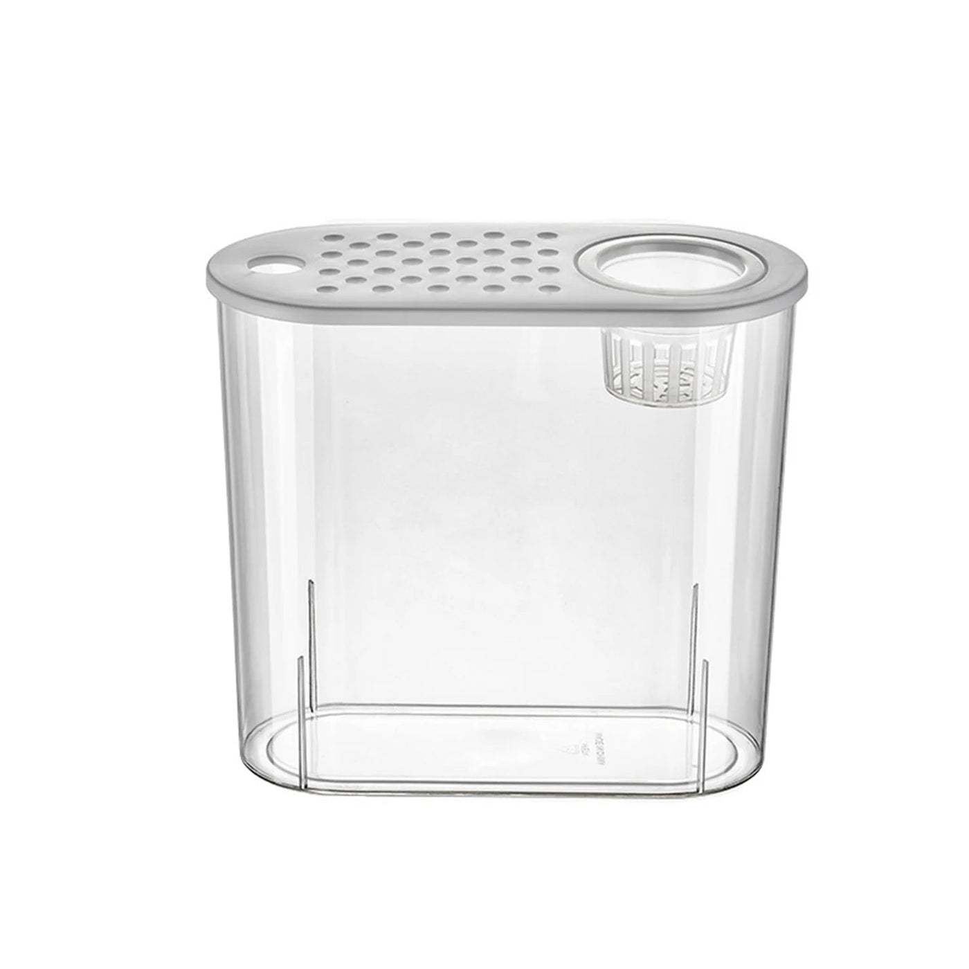 Desktop Aquarium Planter Tank Shatterproof Decorative Home Office Fish Tank