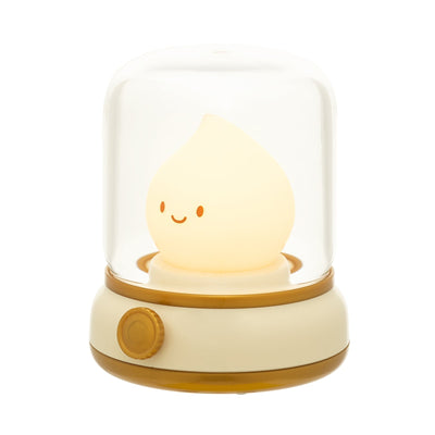 Desktop Kerosene Design LED Night Lamp USB Rechargeable Cozy Light