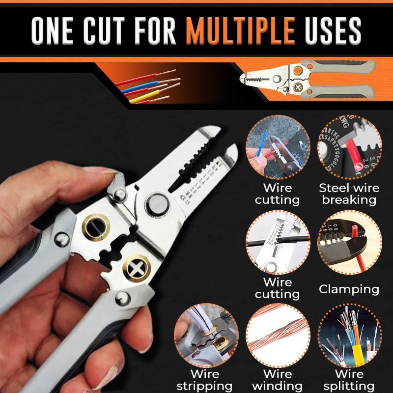 Wire Splitting Pliers Multifunctional Electrician Tool Professional Use