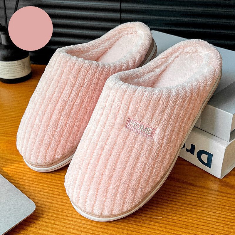 Winter Cotton Slippers Soft Warm Indoor Non Slip Comfort Footwear